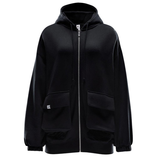 Nike Γυναικεία ζακέτα Sportswear Oversized French Terry Hoodie